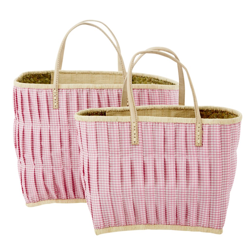 raffia shopping basket